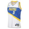 Maillot Homme Indiana Pacers Jarace Walker 2025-26 Nike City Edition Blanc Swingman